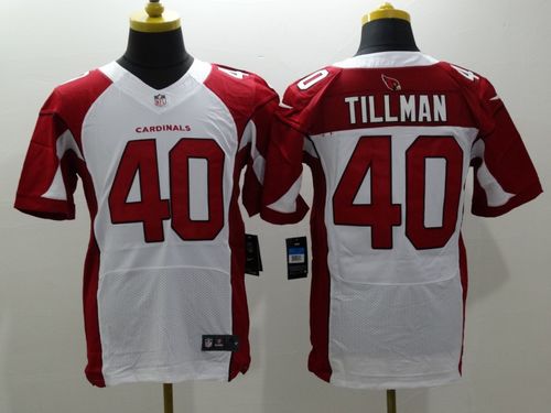 Nike Cardinals #40 Pat Tillman White Men's Stitched NFL Vapor Untouchable Elite Jersey - Click Image to Close